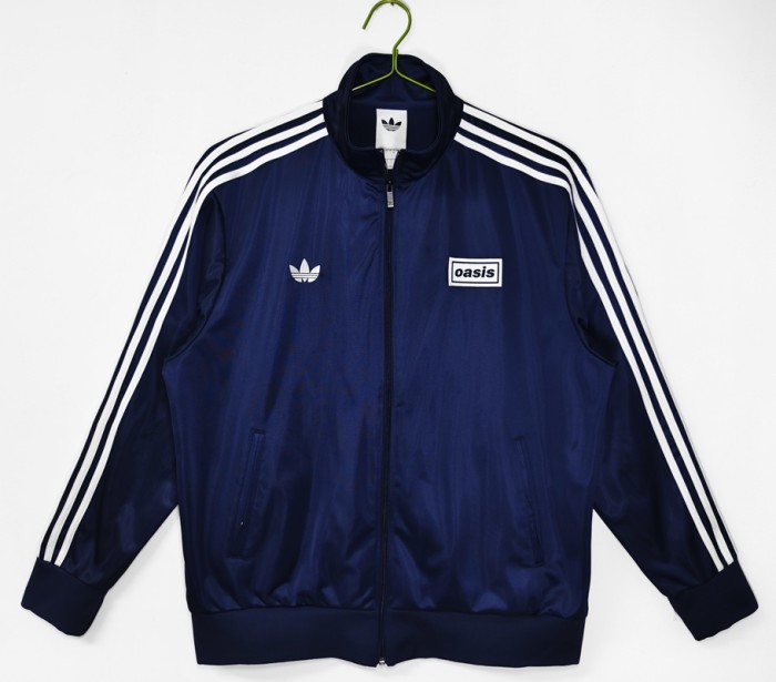 X Oasis Flame Bird Sports Jacket Top Royal Blue