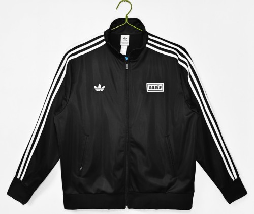 X Oasis Flame Bird Sports Jacket Top black