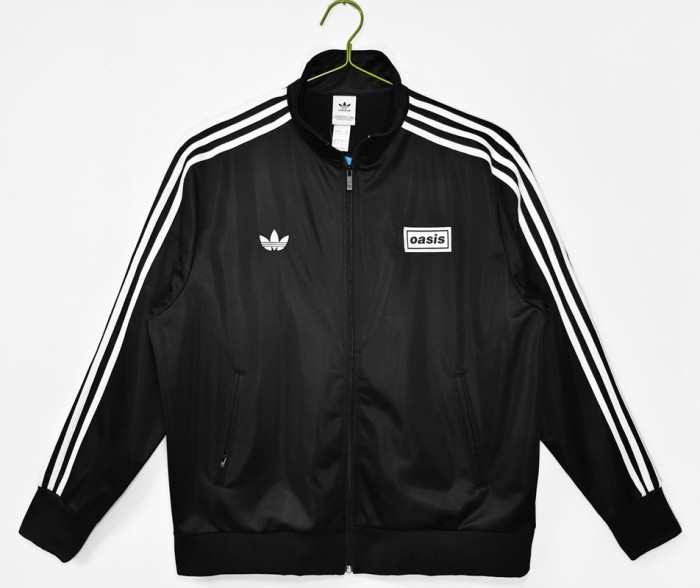 X Oasis Flame Bird Sports Jacket Top black