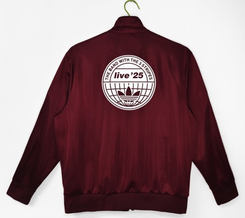 X Oasis Flame Bird Sports Jacket Top Wine red