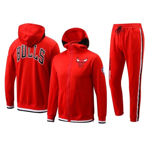 Chicago Bulls Kings jacket wear a hat