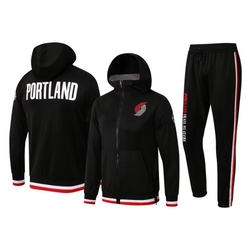 Portland Trail Blazers jacket wear a hat