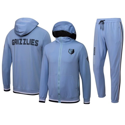 Memphis Grizzlies jacket wear a hat