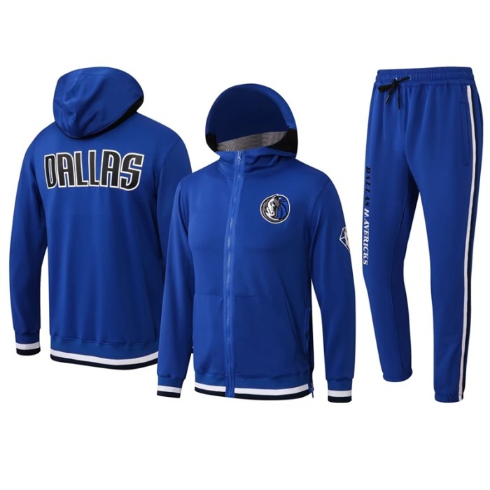 Dallas Mavericks jacket wear a hat
