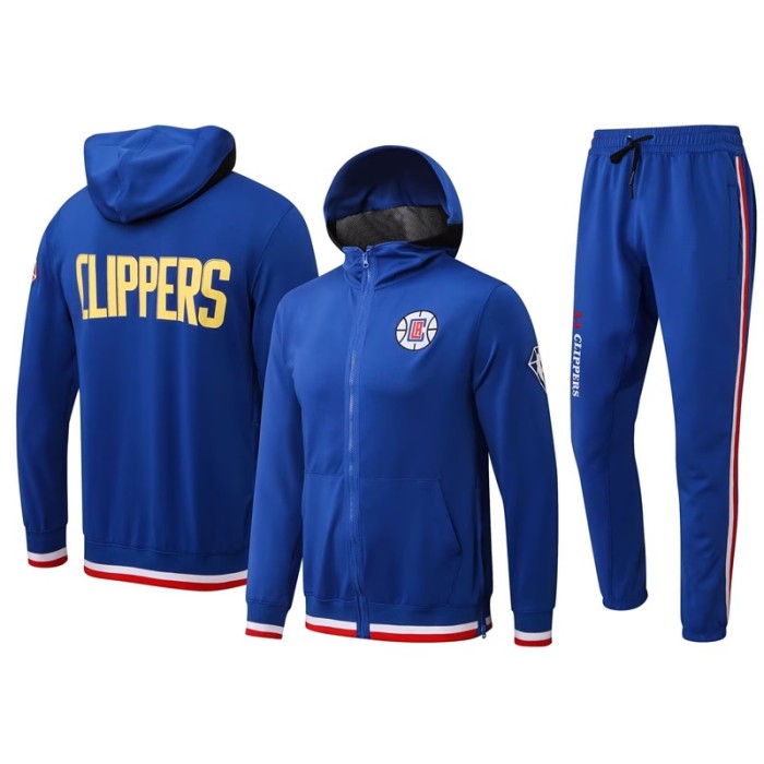Los Angeles Clippers jacket wear a hat