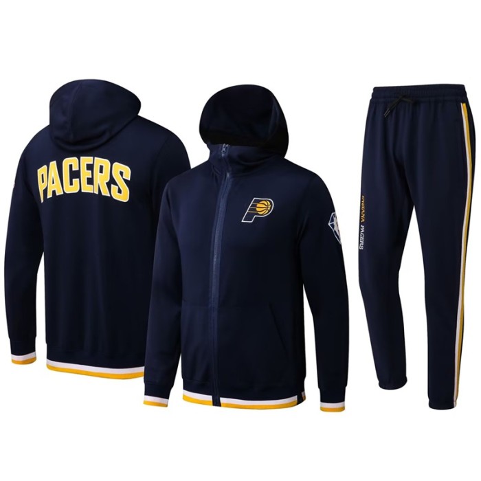 Indiana Pacers jacket wear a hat