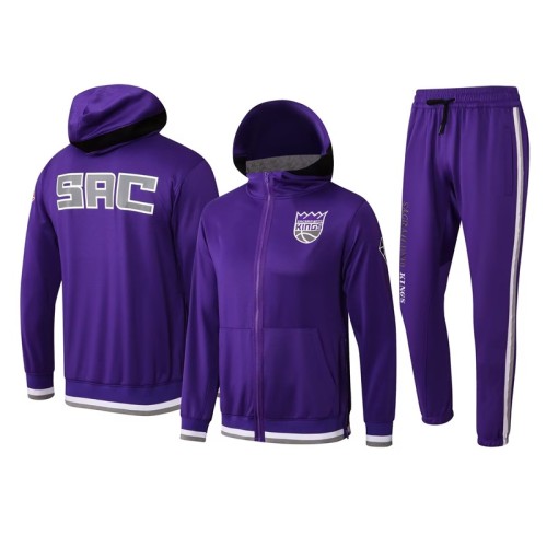 Sacramento Kings jacket wear a hat