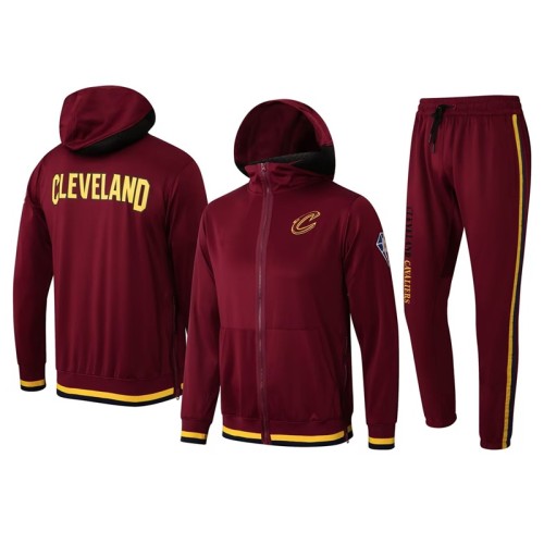 Cleveland Cavaliers jacket wear a hat