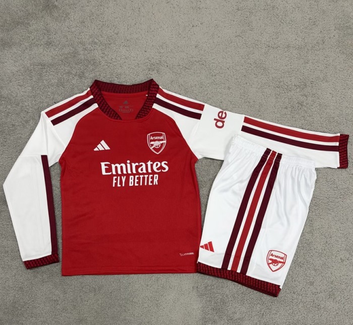 27/28 Arsenal home Kids kit long sleeves