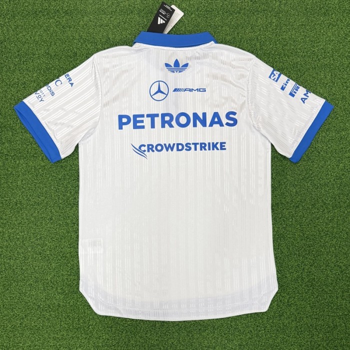 2026 Mercedes F1 polo white