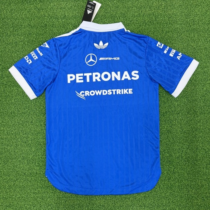 2026 Mercedes F1 polo blue