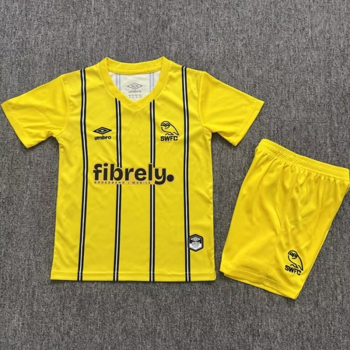 26/27 Sheffield Wednesday Away kids kit