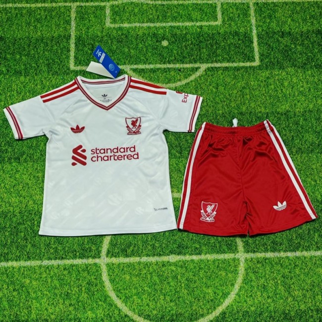 26/27 liverpool Away kids kit
