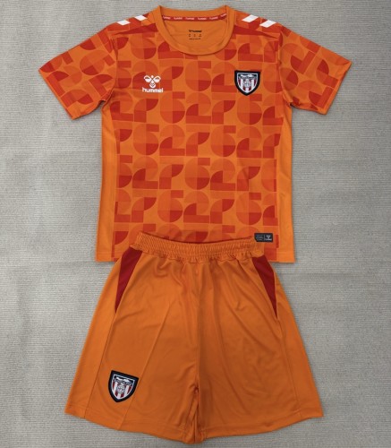 26/27 Sunderland goalkeeper kids kit orange