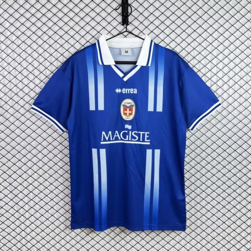 Retro 01/02 Como home football jersey