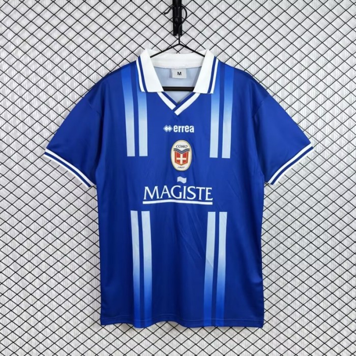 Retro 01/02 Como home football jersey