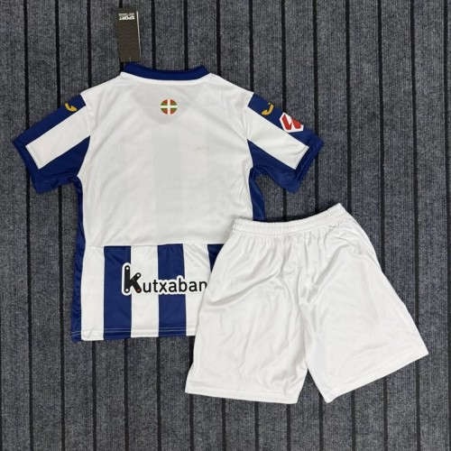 26/27 Real Sociedad home kids kit