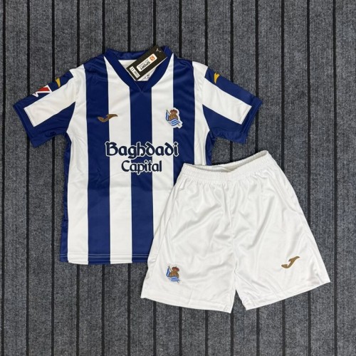 26/27 Real Sociedad home kids kit