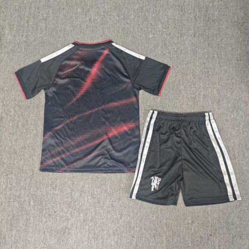 27/28 Manchester United third kids kit