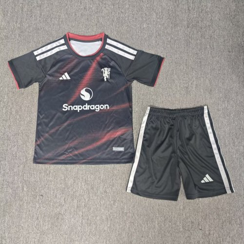 27/28 Manchester United third kids kit