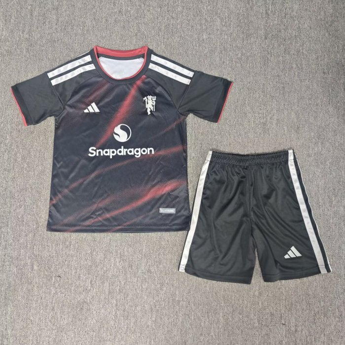 27/28 Manchester United third kids kit