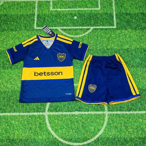 26/27 Boca Juniors home kids kit