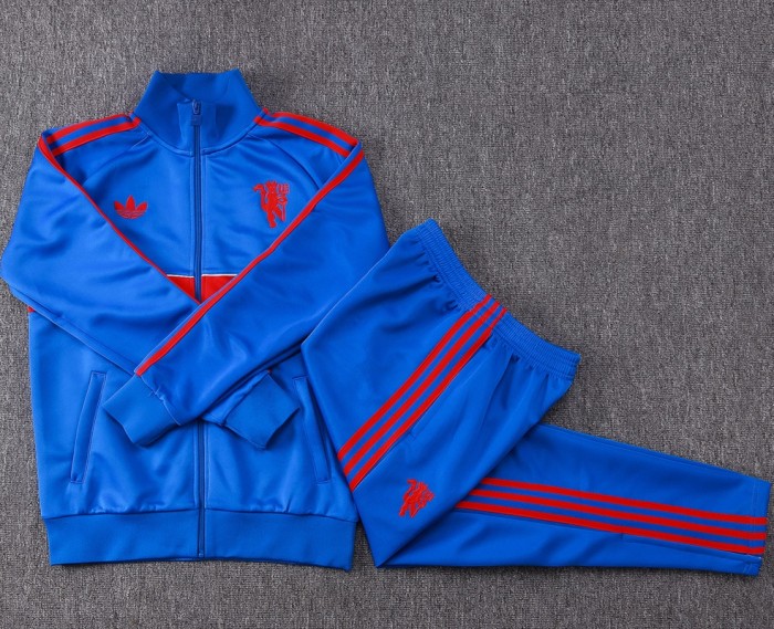 26/27 Manchester United kids jacket blue