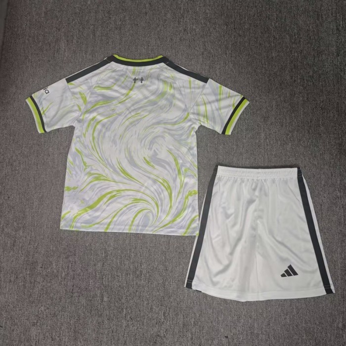 27/28 liverpool third kids kit