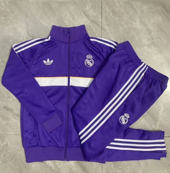 26/27 Real Madrid Adult jacket Purple