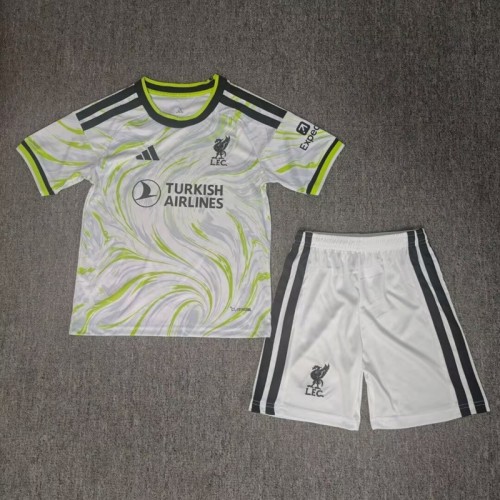 27/28 liverpool third kids kit