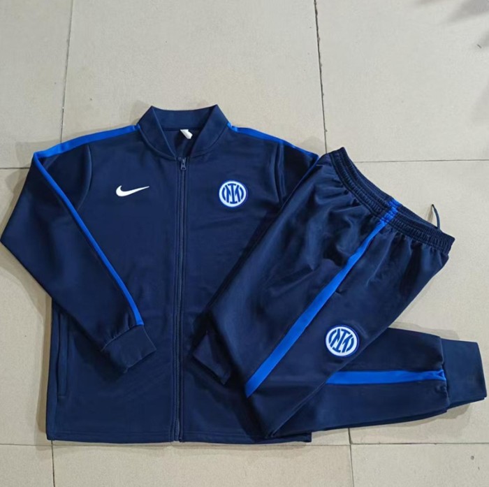 26/27 inter milan Adult jacket Royal Blue