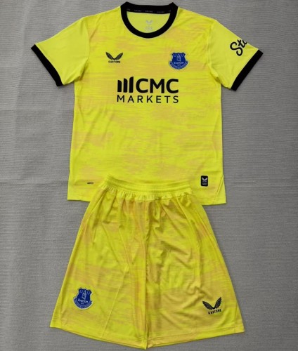 26/27 Everton goalkeeper Adult Set yellow