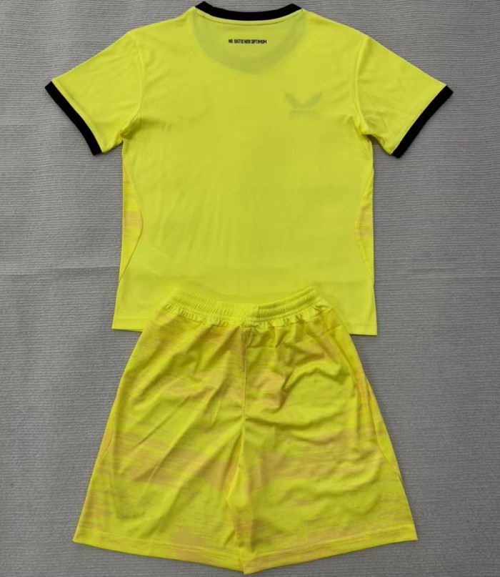 26/27 Everton goalkeeper kids kit yellow