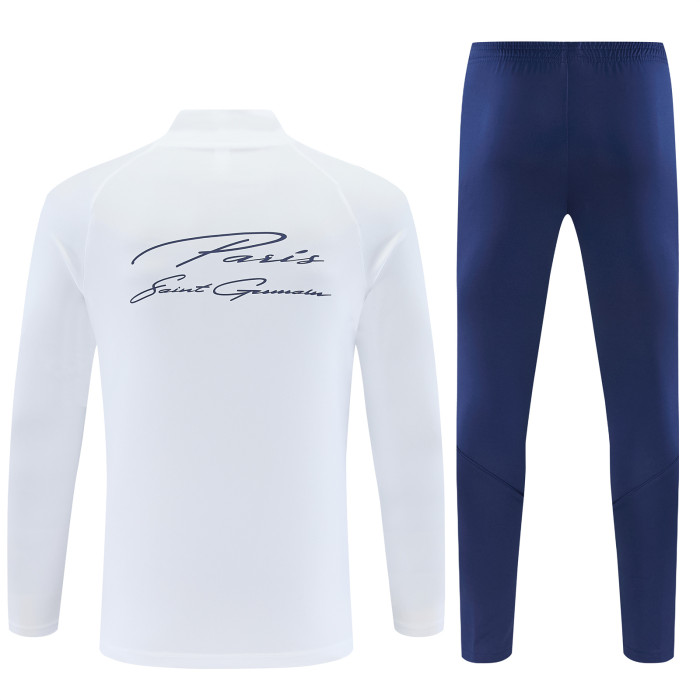 26/27 PSG kids training suit white