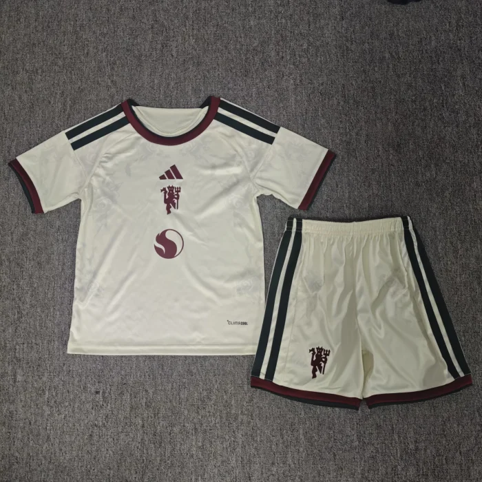 26/27 Manchester United third kids kit