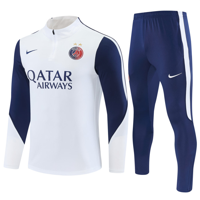 26/27 PSG kids training suit white