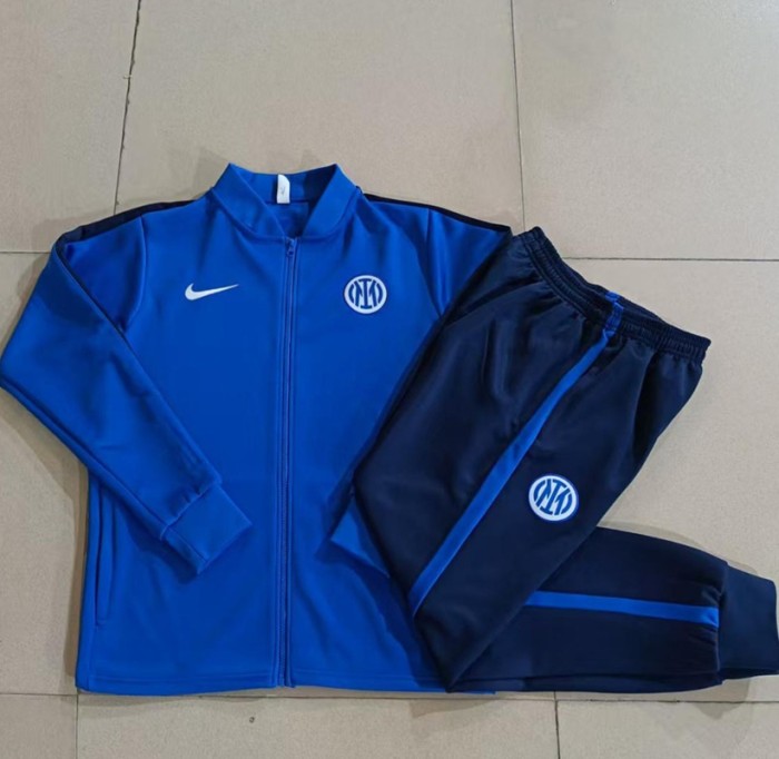 26/27 inter milan kids jacket blue