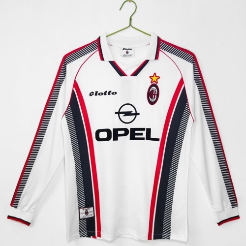 Retro 97/98 AC Milan Away Long Sleeve
