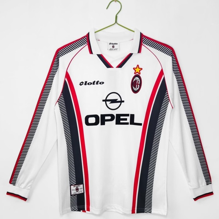 Retro 97/98 AC Milan Away Long Sleeve