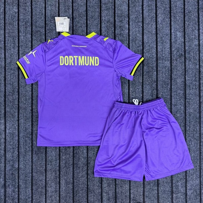 26/27 Borussia Dortmund third kids kit