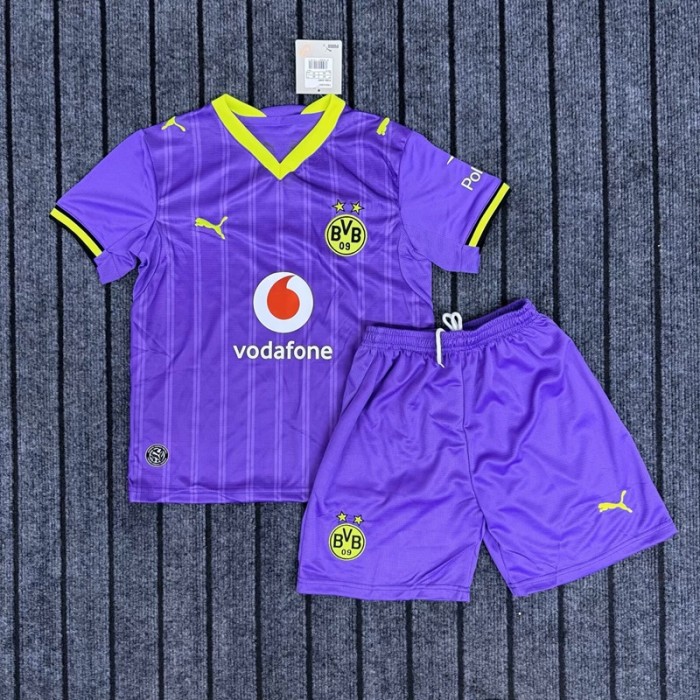 26/27 Borussia Dortmund third kids kit
