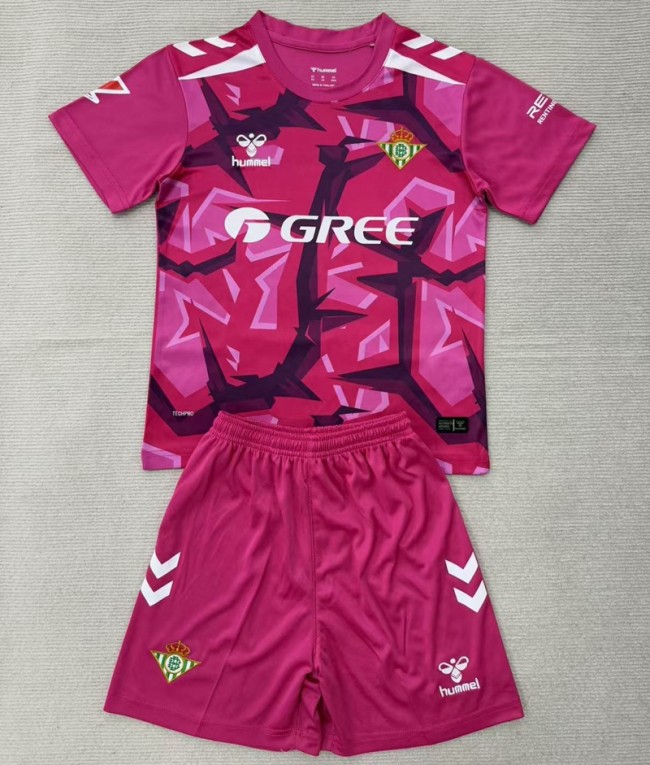 26/27 Real Betis goalkeeper Adult Set pink