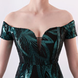 Sequins Sweetheart Mermaid Evening Dress