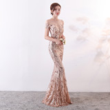 Sequins Sweetheart Mermaid Evening Dress