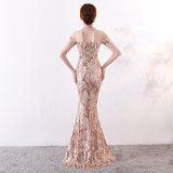 Sequins Sweetheart Mermaid Evening Dress