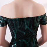 Sequins Sweetheart Mermaid Evening Dress