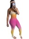 Sexy Gradient Straps Bodycon Jumpsuit