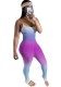 Sexy Gradient Straps Bodycon Jumpsuit