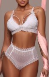 Sexy White Bra and Panty Set