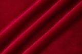 Winter Red One Shoulder Slit Ruched Velvet Party Dress